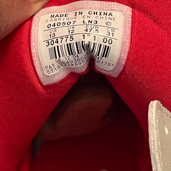 COPY - Air Jordan 7 Retro Olympics 2004 Wht/Gold/Navy - Picture 3 of 4